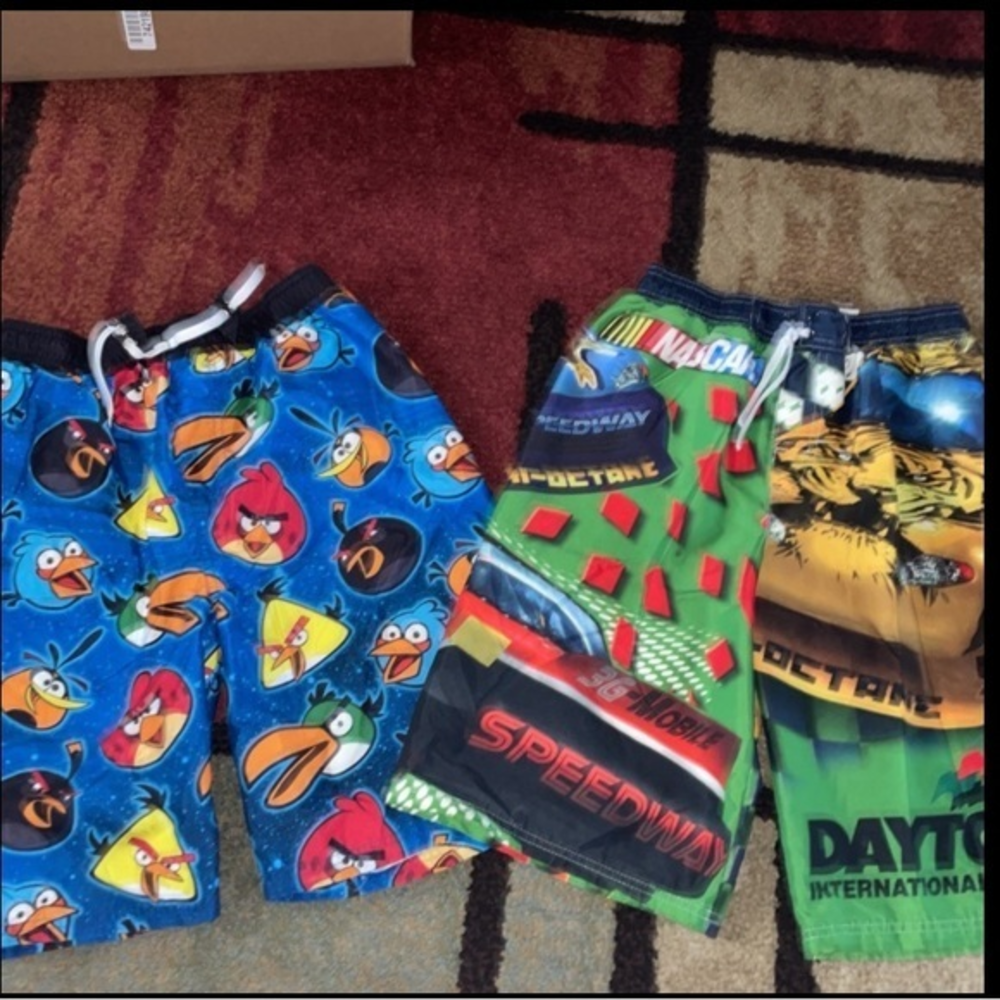 2‎ pair of Swim Trunks - please read